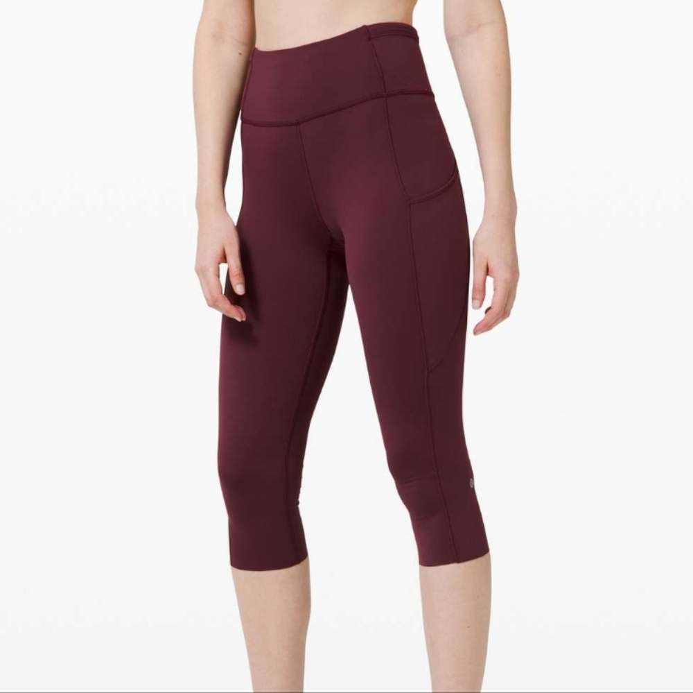 Lululemon Fast and Free crop